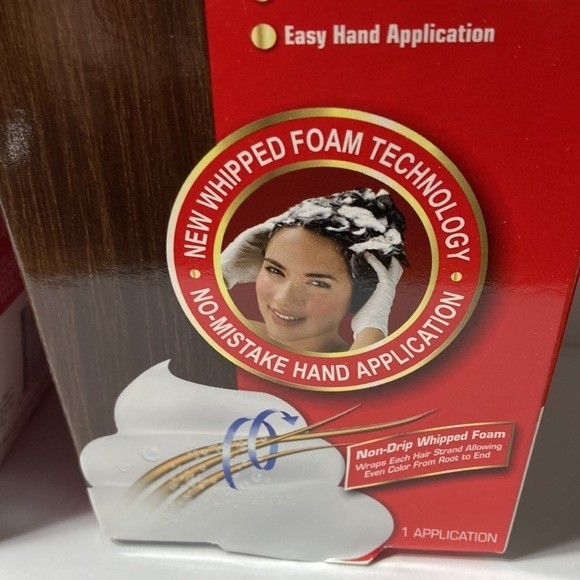 Samy Fat Foam Hair Color G5 Medium Golden Brown 2 Boxes Discontinued - Picture 4 of 14